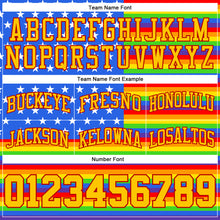 Load image into Gallery viewer, Custom Rainbow For Pride Month Love Is Love LGBT Authentic Basketball Shorts
