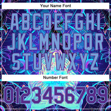 Load image into Gallery viewer, Custom 3D Pattern Design Magic Girl Sitting And Meditation In Lotus Position Over Geometry Psychedelic Hallucination Authentic Baseball Jersey
