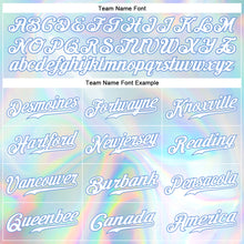 Load image into Gallery viewer, Custom 3D Pattern Design Abstract Trendy Holographic Vaporwave Style Authentic Baseball Jersey
