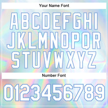 Load image into Gallery viewer, Custom 3D Pattern Design Abstract Trendy Holographic Vaporwave Style Authentic Baseball Jersey
