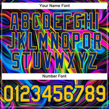 Load image into Gallery viewer, Custom 3D Pattern Design Abstract Colorful Psychedelic Fluid Art Authentic Baseball Jersey
