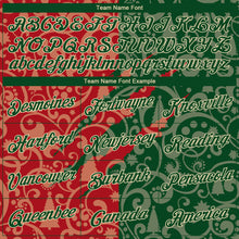 Load image into Gallery viewer, Custom Stitched Green Red-Cream 3D Christmas Sports Pullover Sweatshirt Hoodie
