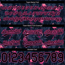 Load image into Gallery viewer, Custom Black Pink 3D Pattern Flamingo Authentic Basketball Shorts
