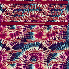 Load image into Gallery viewer, Custom Stitched Tie Dye Crimson-Cream 3D Hippie Batik Sports Pullover Sweatshirt Hoodie
