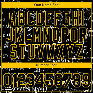 Custom 3D Pattern Design Math Performance T-Shirt