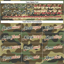 Load image into Gallery viewer, Custom Camo Vintage USA Flag-Cream Authentic Salute To Service Basketball Jersey
