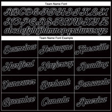 Load image into Gallery viewer, Custom Women&#39;s Black Black-Gray V-Neck Cropped Baseball Jersey
