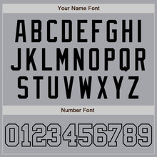 Load image into Gallery viewer, Custom Gray Gray-Black Authentic Baseball Jersey
