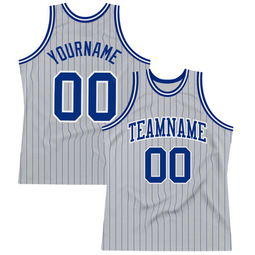 Custom Light Blue White Pinstripe Green Authentic Basketball Jersey in 2023