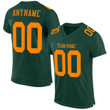 Load image into Gallery viewer, Custom Green Bay Orange Mesh Authentic Football Jersey
