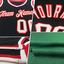 Load image into Gallery viewer, Custom Hunter Green Royal-White Authentic Throwback Basketball Jersey
