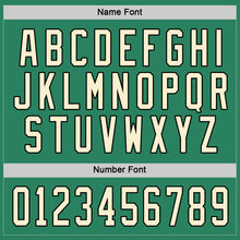 Load image into Gallery viewer, Custom Kelly Green Cream-Black Hockey Jersey
