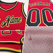 Load image into Gallery viewer, Custom Light Pink Royal-White Authentic Throwback Basketball Jersey
