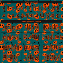 Load image into Gallery viewer, Custom 3D Pattern Halloween Pumpkins Long Sleeve Performance T-Shirt
