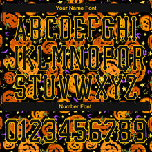 Load image into Gallery viewer, Custom 3D Pattern Halloween Pumpkins Bats Stars Long Sleeve Performance T-Shirt
