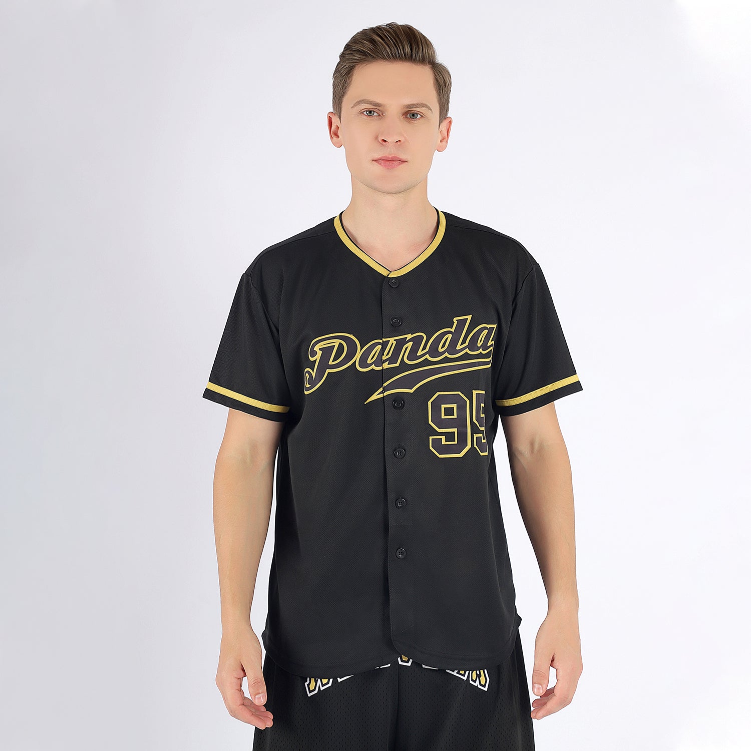 Custom Black Black-Old Gold Authentic Baseball Jersey Sale– Fcustom