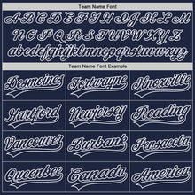Load image into Gallery viewer, Custom Navy Navy-White Authentic Baseball Jersey
