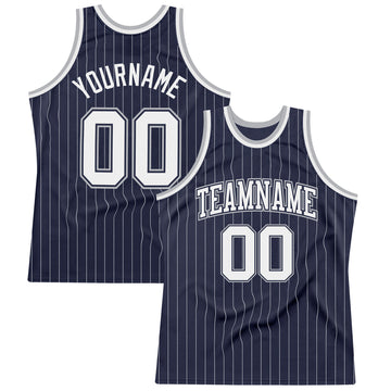 Custom Maroon White Pinstripe Black-White Authentic Basketball