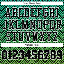Load image into Gallery viewer, Custom Neon Green Black-White Round Neck Sublimation Basketball Suit Jersey
