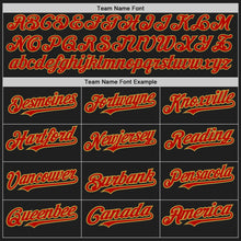 Load image into Gallery viewer, Custom Black Old Gold-Red Authentic Raglan Sleeves Baseball Jersey
