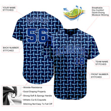 Load image into Gallery viewer, Custom Royal Royal-White 3D Pattern Design Authentic Baseball Jersey
