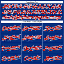 Load image into Gallery viewer, Custom Royal Red-White Authentic Sleeveless Baseball Jersey
