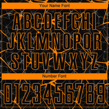 Load image into Gallery viewer, Custom Black Bay Orange Sublimation Soccer Uniform Jersey
