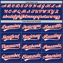 Load image into Gallery viewer, Custom Royal White-Red Authentic Split Fashion Baseball Jersey
