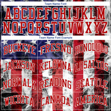 Load image into Gallery viewer, Custom White Red-Royal 3D American Flag Fashion Authentic Baseball Jersey
