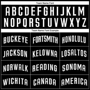 Custom Black White Authentic Baseball Jersey