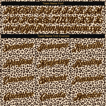 Load image into Gallery viewer, Custom Stitched Brown Brown-Old Gold 3D Pattern Design Leopard Sports Pullover Sweatshirt Hoodie
