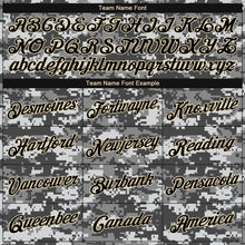 Load image into Gallery viewer, Custom Camo Black-Cream Performance Salute To Service T-Shirt

