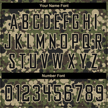 Load image into Gallery viewer, Custom Camo Black-Cream Performance Salute To Service T-Shirt
