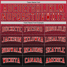 Load image into Gallery viewer, Custom Stitched Black Red-White Fade Fashion Sports Pullover Sweatshirt Hoodie
