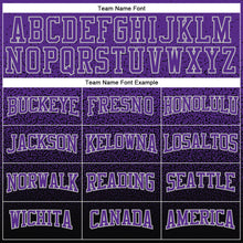 Load image into Gallery viewer, Custom Stitched Black Purple-Gray Fade Fashion Sports Pullover Sweatshirt Hoodie
