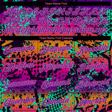 Load image into Gallery viewer, Custom Stitched Graffiti Pattern Purple-Pink 3D Sports Pullover Sweatshirt Hoodie
