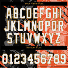 Load image into Gallery viewer, Custom Graffiti Pattern White-Old Gold 3D Authentic Baseball Jersey
