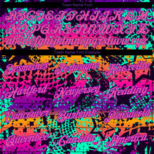 Load image into Gallery viewer, Custom Graffiti Pattern Pink-Purple 3D Performance T-Shirt

