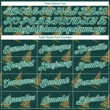 Load image into Gallery viewer, Custom Stitched Kelly Green Kelly Green-White Christmas 3D Sports Pullover Sweatshirt Hoodie
