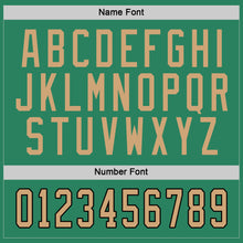 Load image into Gallery viewer, Custom Kelly Green Old Gold-Black Hockey Jersey
