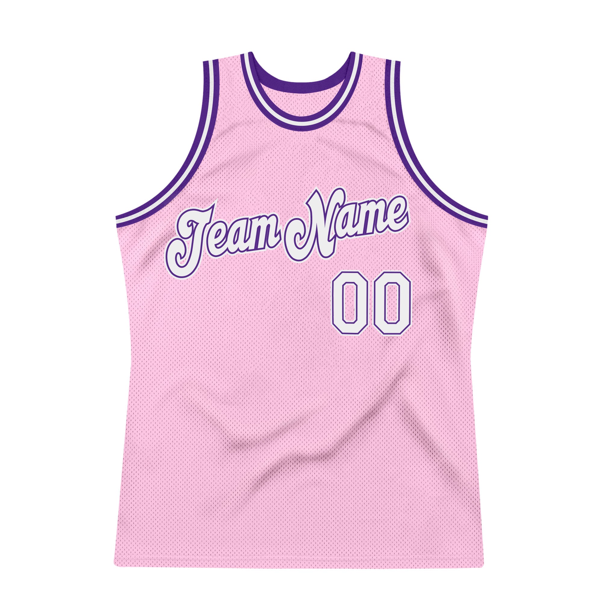 Custom Purple Purple-White Music Festival Round Neck Sublimation Basketball  Suit Jersey