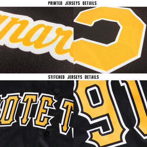 Custom Black Together Since Baseball Jersey