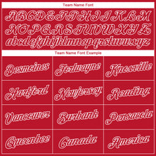 Load image into Gallery viewer, Custom Stitched Red Red-White Christmas 3D Sports Pullover Sweatshirt Hoodie
