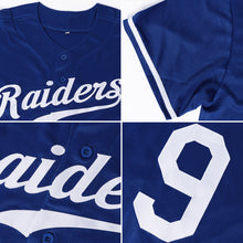 Load image into Gallery viewer, Custom Royal Red-White Authentic Baseball Jersey
