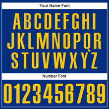 Load image into Gallery viewer, Custom Royal Gold Authentic Baseball Jersey
