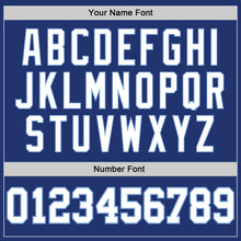 Load image into Gallery viewer, Custom Royal White-Light Blue Authentic Baseball Jersey
