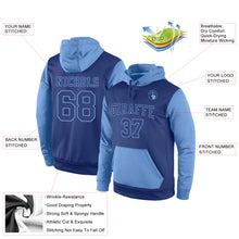 Load image into Gallery viewer, Custom Stitched Royal Royal-Light Blue Sports Pullover Sweatshirt Hoodie
