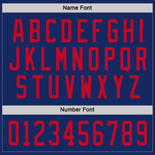 Load image into Gallery viewer, Custom Royal Red Hockey Jersey
