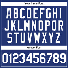 Load image into Gallery viewer, Custom Royal White-Purple Authentic Baseball Jersey
