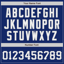 Load image into Gallery viewer, Custom Royal White-Gray Authentic Baseball Jersey

